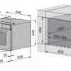 Духовой шкаф V-ZUG Combair V6000 45 черное стекло C6T-21050 — изображение 2