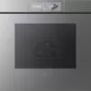 Паровой шкаф V-Zug CombairSteamer V6000 60 платиновое стекло/AutoDoor CS6T-23049